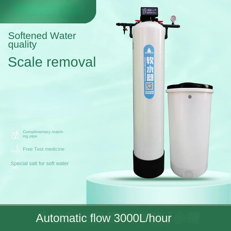 Softened Water Treatment Equipment Boiler Descaling Water Purification Equipment Rural Well Water Groundwater Sediment Descaling