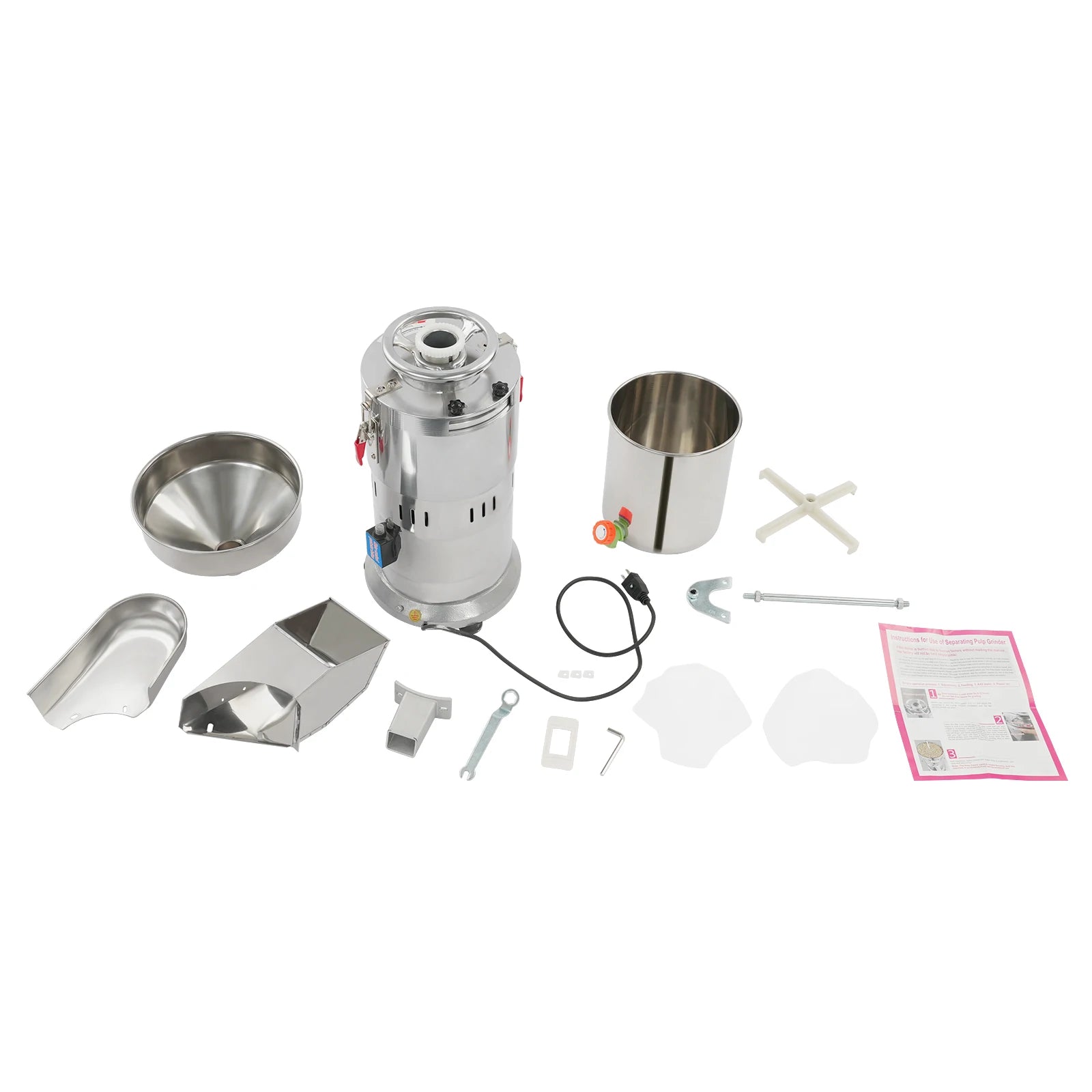 Electric Soybean Milk Machine Aluminum Alloy High Safety Grinding Efficiency Kitchen Appliance for Healthy Cooking
