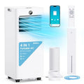 Portable Air Conditioners 8, 000 BTU, Quiet Air Conditioner Unit with WiFi/App Control, Dry, Fan, Cool, Sleep Modes 4-IN-1 AC U
