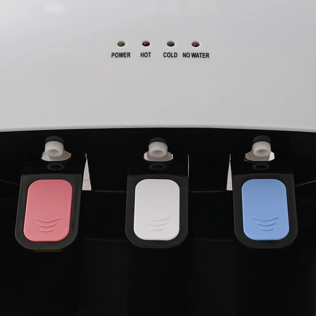 500W US Standard Water Dispenser Bottom Loading Water Cooler with Anti-slip Bottom Detachable Water Collection Box for 5 Gallon Bottles