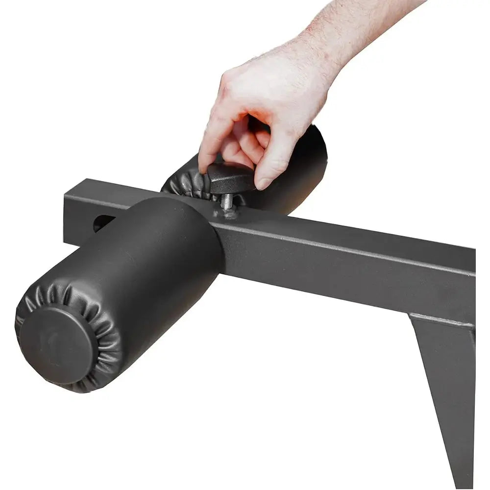 300 LB Adjustable Leg Curl & Extension Home Gym - Plate Loaded Strength Training Equipment