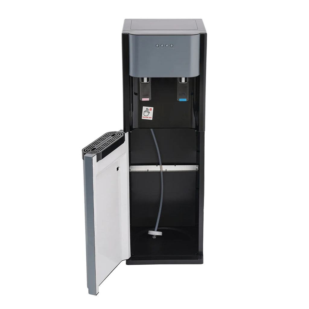 450W 20L/5.28 Gallon F880 Water Dispenser Office Drinking Machine Bottom Loading with Heat-sink Holes and Indicator Lights for Home and Commercial Purpose