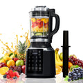 Glass Blenders for Kitchen with Tamper, 59oz, 1500W High Speed Food Processor, 14 Presets & Auto Clean Countertop Blender