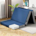 Portable 4 Twin Folding Mattress with Removable Cover - Compact, Lightweight for Adults & Kids, Easy Storage (75 x 39 x 4)