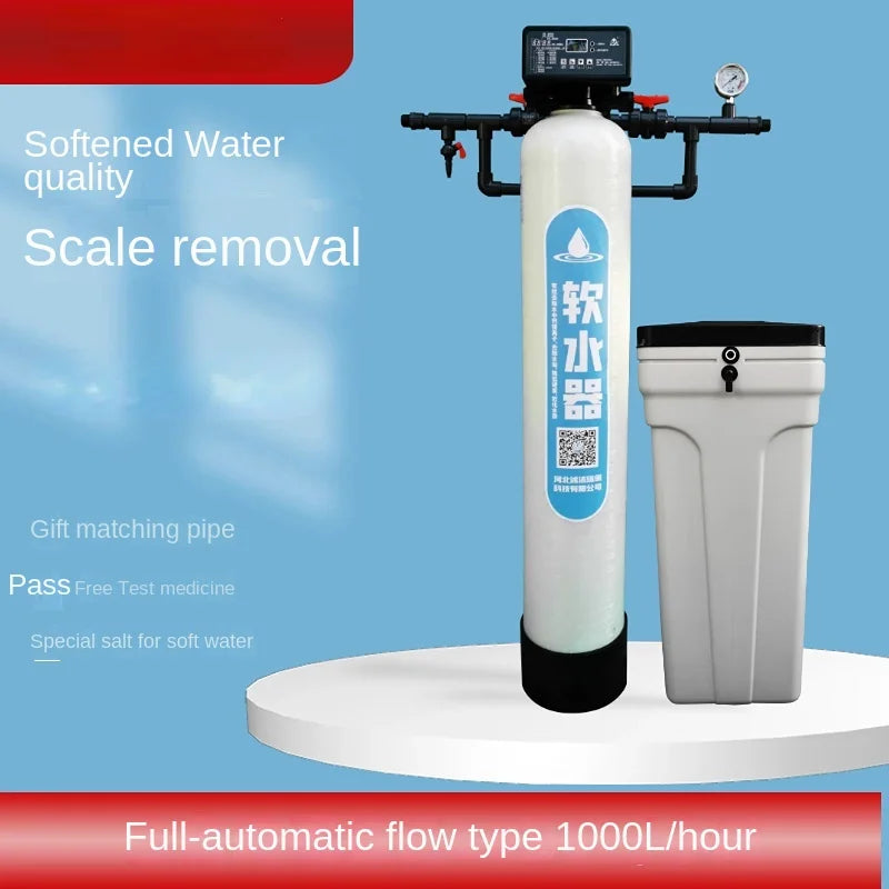 Softened Water Treatment Equipment Boiler Descaling Water Purification Equipment Rural Well Water Groundwater Sediment Descaling