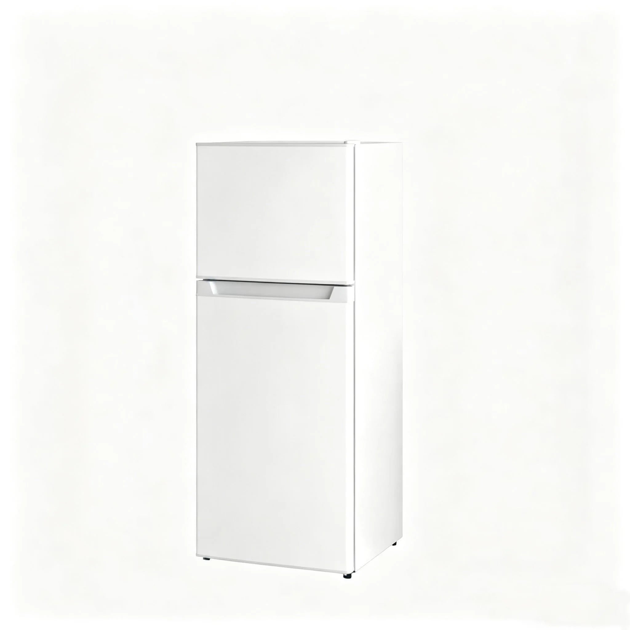 Compact White Double Door Mini Fridge with Freezer, Adjustable Temp Control, Quiet Small Refrigerator for Bedroom, Dorm, Office, Apartment, Ideal for Food Beverage Storage, Energy Saving & Space Saving Cooler