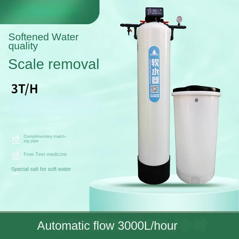 Softened Water Treatment Equipment Boiler Descaling Water Purification Equipment Rural Well Water Groundwater Sediment Descaling