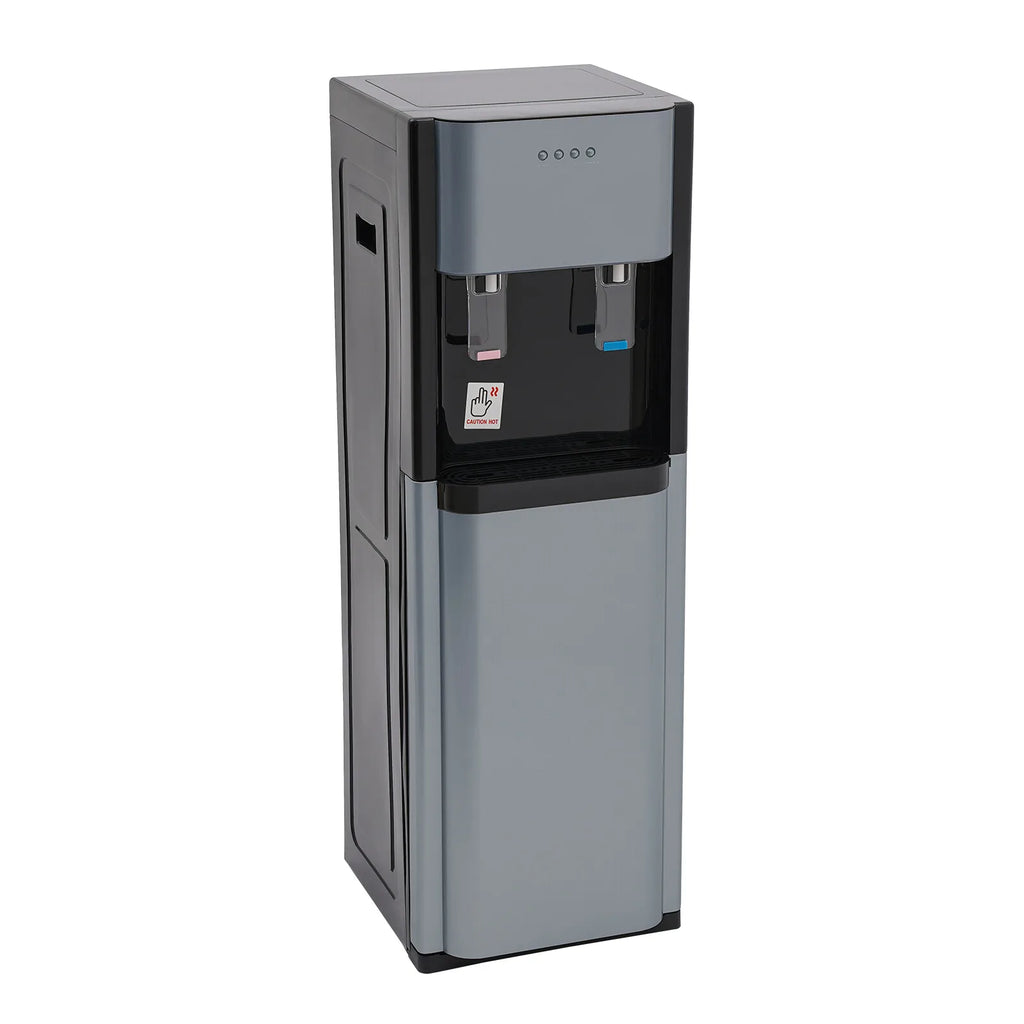 450W 20L/5.28 Gallon F880 Water Dispenser Office Drinking Machine Bottom Loading with Heat-sink Holes and Indicator Lights for Home and Commercial Purpose