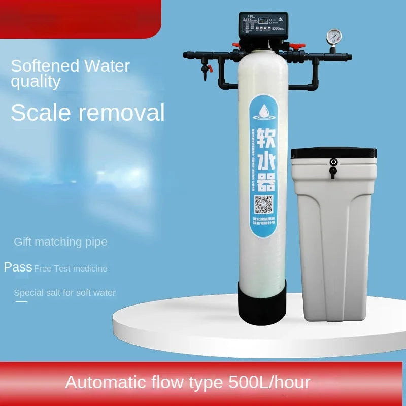 Softened Water Treatment Equipment Boiler Descaling Water Purification Equipment Rural Well Water Groundwater Sediment Descaling