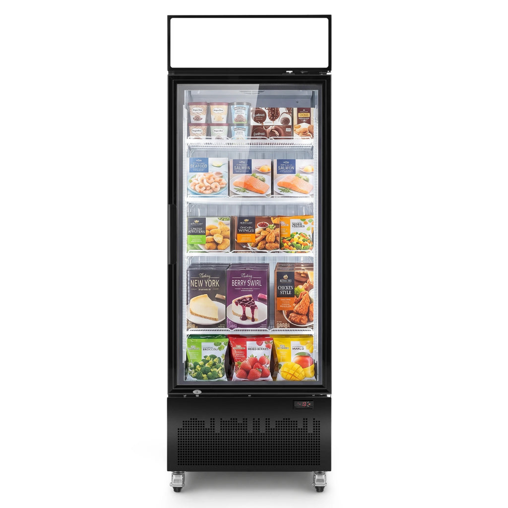 18.9 Cu.ft Display freezer 535L hot sale air cooling frostless Commercial freezer To store ice cream/cake/frozen semi-finished ingredients