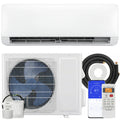 12000 BTU Mini Split AC/Heating System, 22 SEER2 115V Inverter Heat Pump, Works with Alexa and WiFi, Energy Efficient Ductless Air Conditioner Cools 750 Sq.Ft, Complete Installation Kit