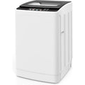 3.0 Cu. Ft. Fully Automatic Washer with Drain Pump, 12 Programs, 8 Water Levels, Large Laundry Combo for Home