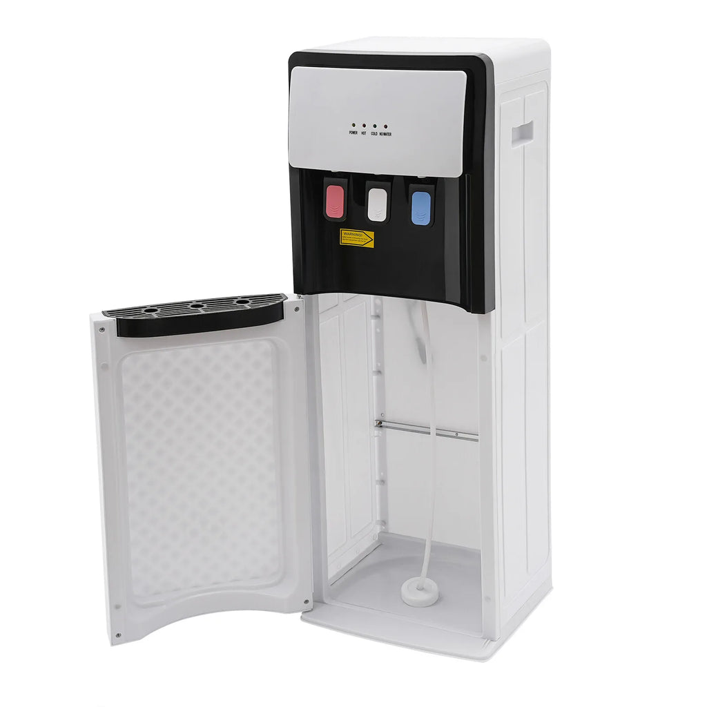 500W US Standard Water Dispenser Bottom Loading Water Cooler with Anti-slip Bottom Detachable Water Collection Box for 5 Gallon Bottles