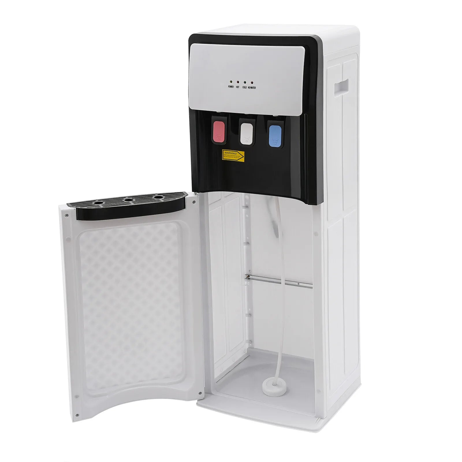 500W US Standard Water Dispenser Bottom Loading Water Cooler with Anti-slip Bottom Detachable Water Collection Box for 5 Gallon Bottles