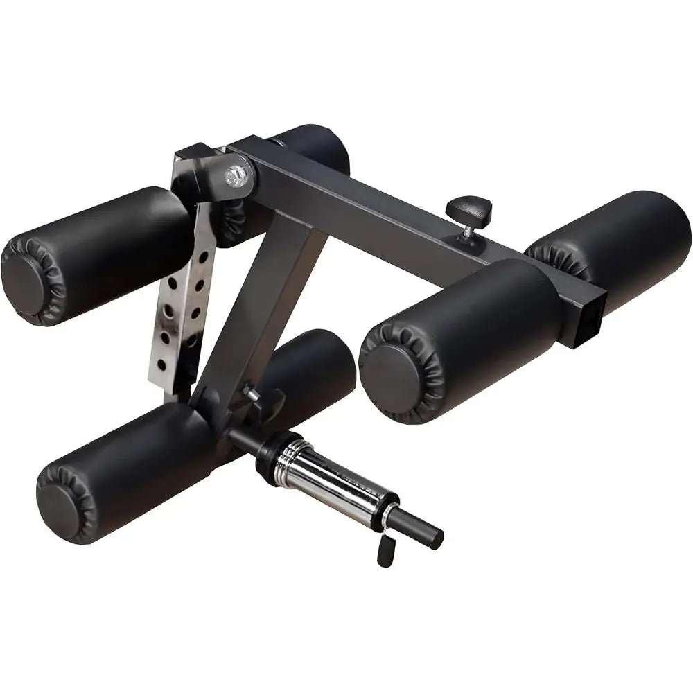 300 LB Adjustable Leg Curl & Extension Home Gym - Plate Loaded Strength Training Equipment