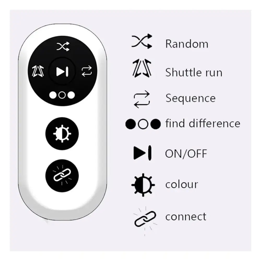 Portable Agility and Reaction Training Lights for Sports Enhancement
