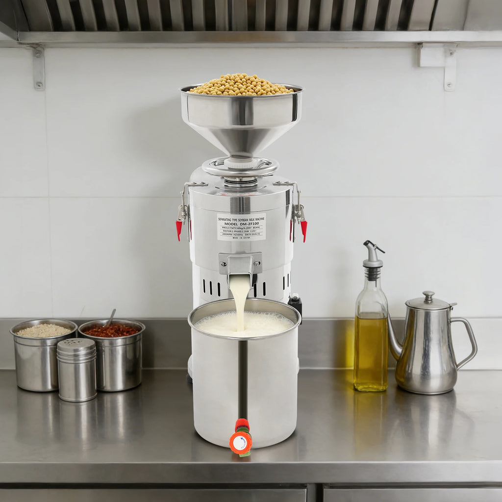 Electric Soybean Milk Machine Aluminum Alloy High Safety Grinding Efficiency Kitchen Appliance for Healthy Cooking