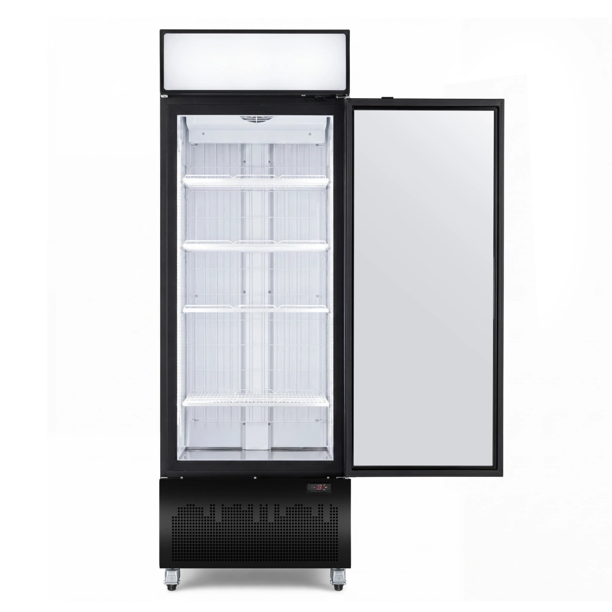 18.9 Cu.ft Display freezer 535L hot sale air cooling frostless Commercial freezer To store ice cream/cake/frozen semi-finished ingredients